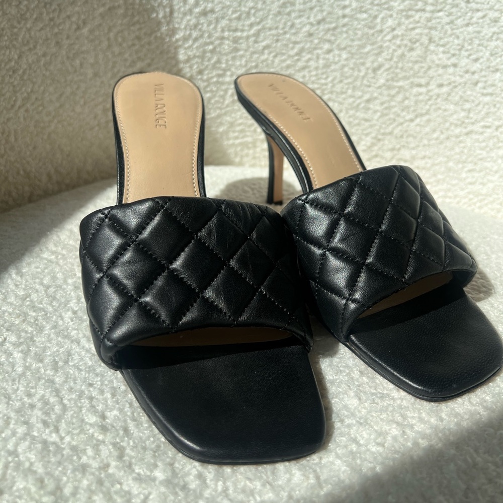 Villa Rouge Women’s Black Heels Size 10